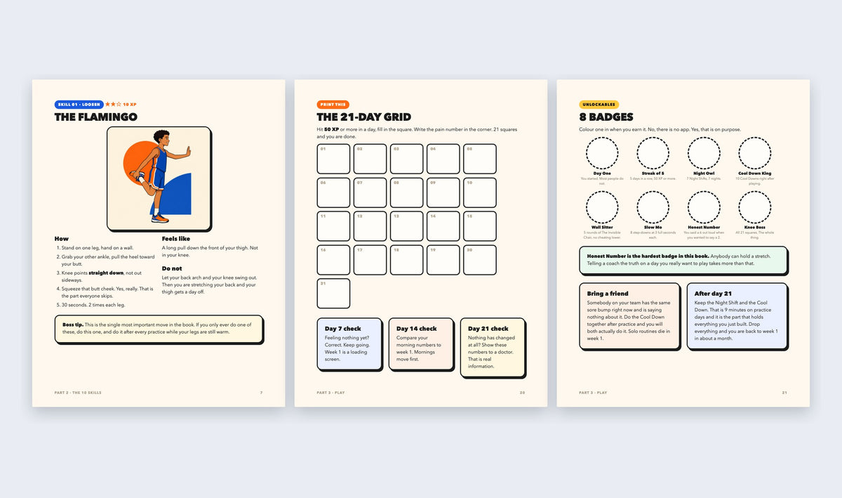 Knee Boss: The 21-Day Challenge (Digital Guide for Players)